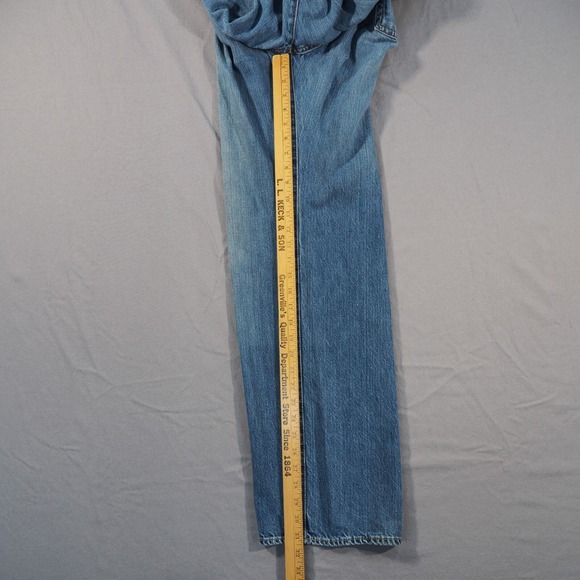 Polo Ralph Lauren Hayden Jeans Mens 36x32 Blue Denim Relaxed Fit Baggy Classic - Picture 8 of 11